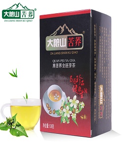黑苦荞全胚芽茶(128克)